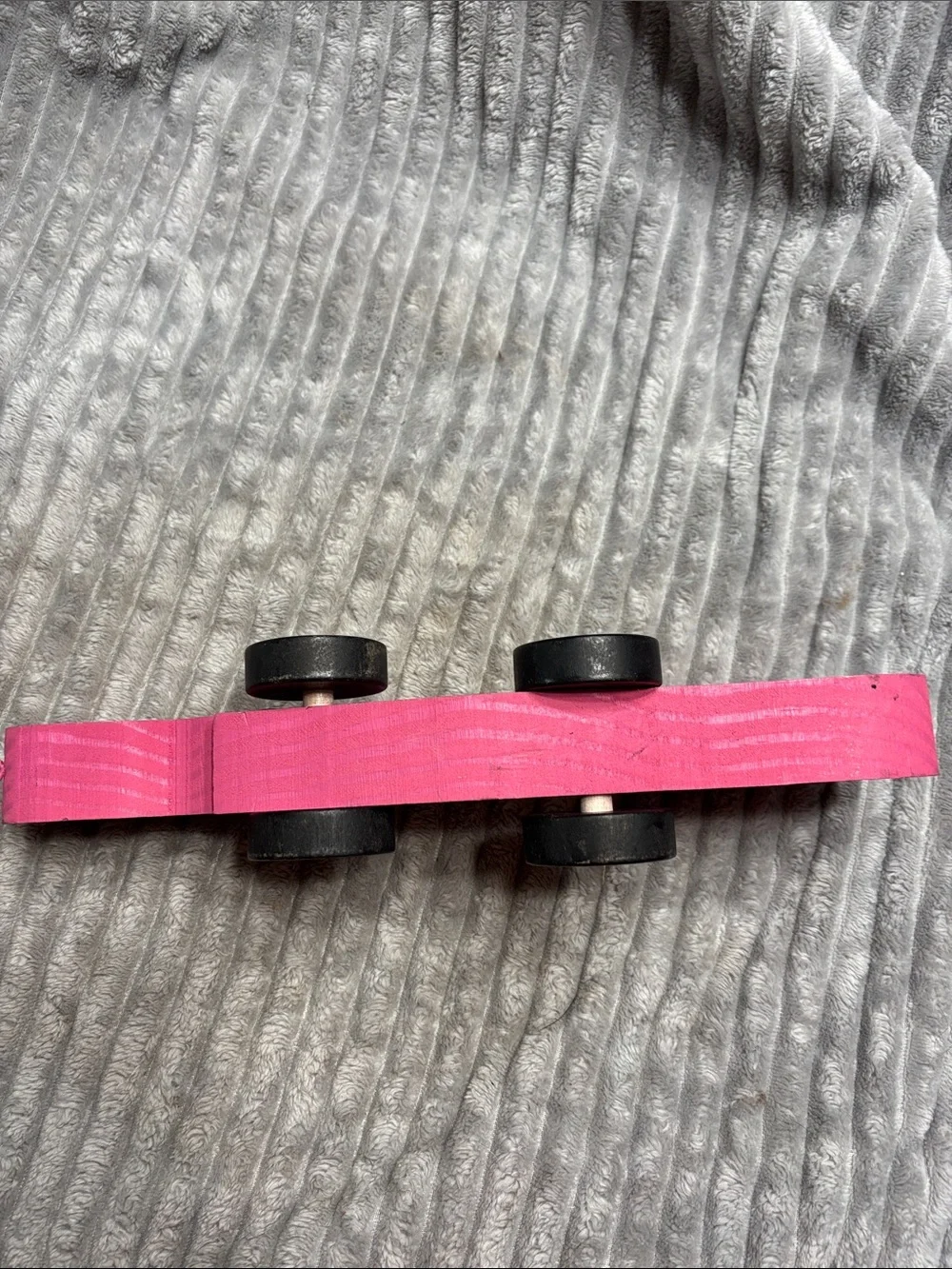 Pink Wooden Crocodile Pull Toy - Kids Toy
